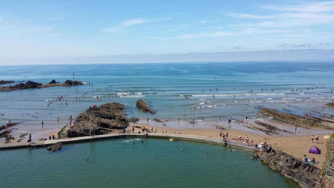 Stones Throw Studio Apartment Bude Cornwall Екстер'єр фото